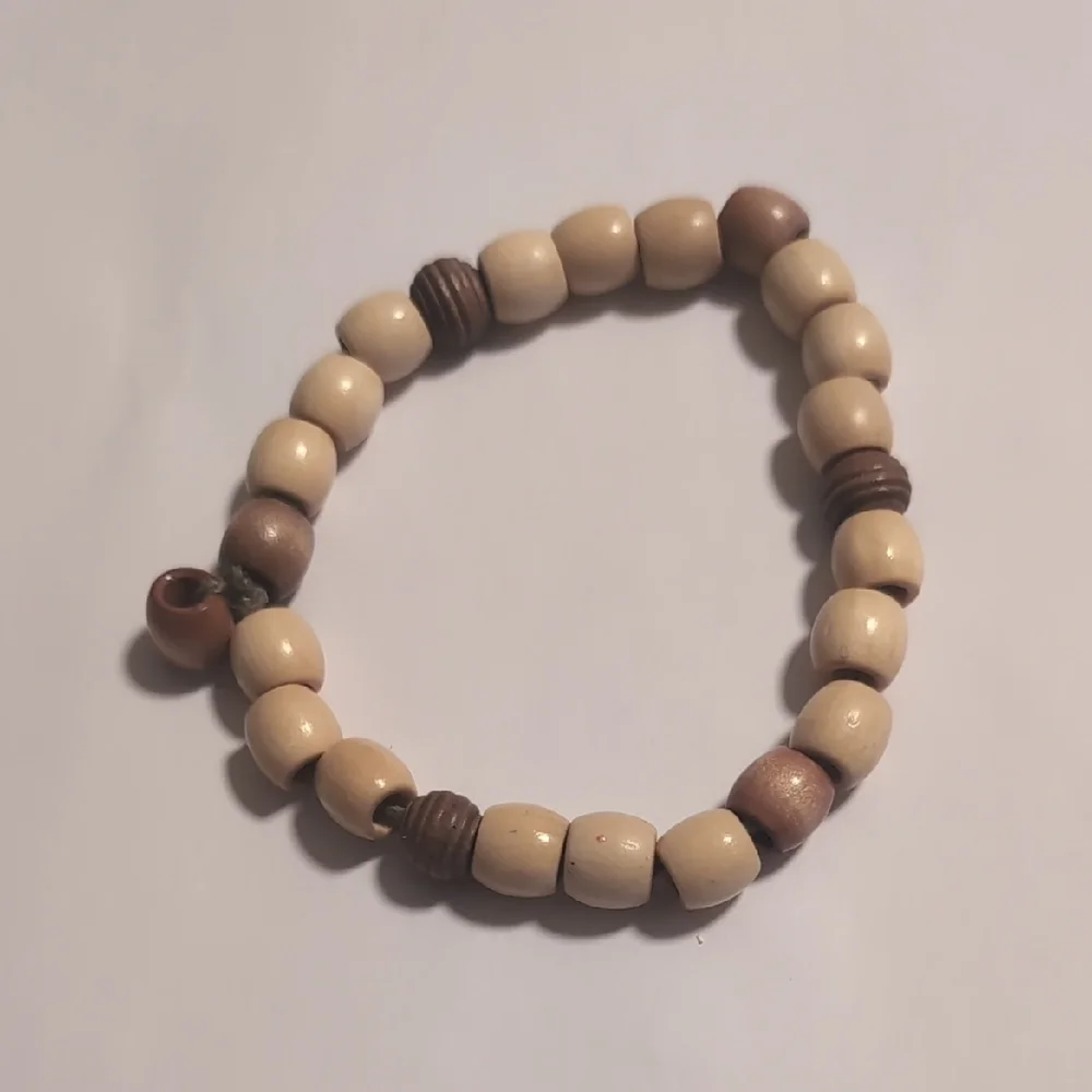 Natural Wooden‎ Beaded Bracelet / Anklet